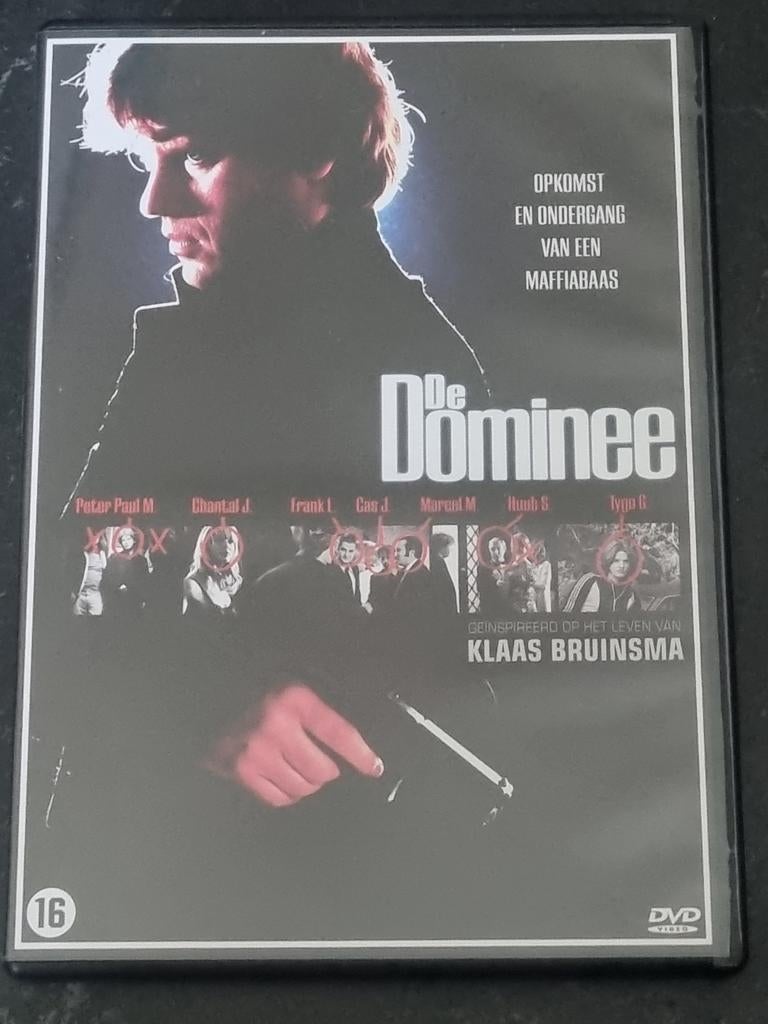 De Dominee DVD - Misdaadfilm gebaseerd op Klaas Bruinsma, Vanaf 16 jaar, Ophalen of Verzenden, Zo goed als nieuw, Film