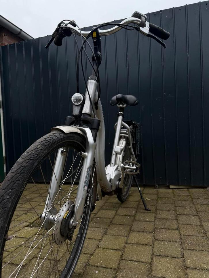 Flyer elektrische fiets, middenmotor en vering, Fietsen en Brommers, Elektrische fietsen, Gebruikt, Overige merken, Ophalen