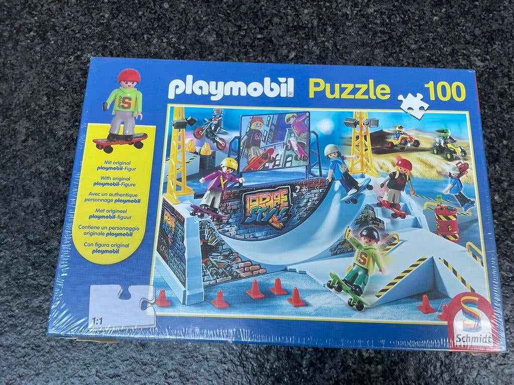 Playmobil Skater <park Puzzel 100 dele, Ophalen, Nieuw, Complete set