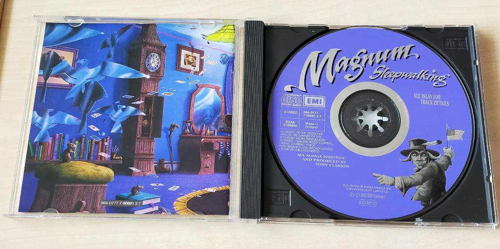 Magnum - Sleepwalking CD 1992, Ophalen of Verzenden, Gebruikt