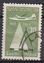 Finland 1962 Vliegtuig onderzoek, Verzenden, Gestempeld, Vliegtuigen