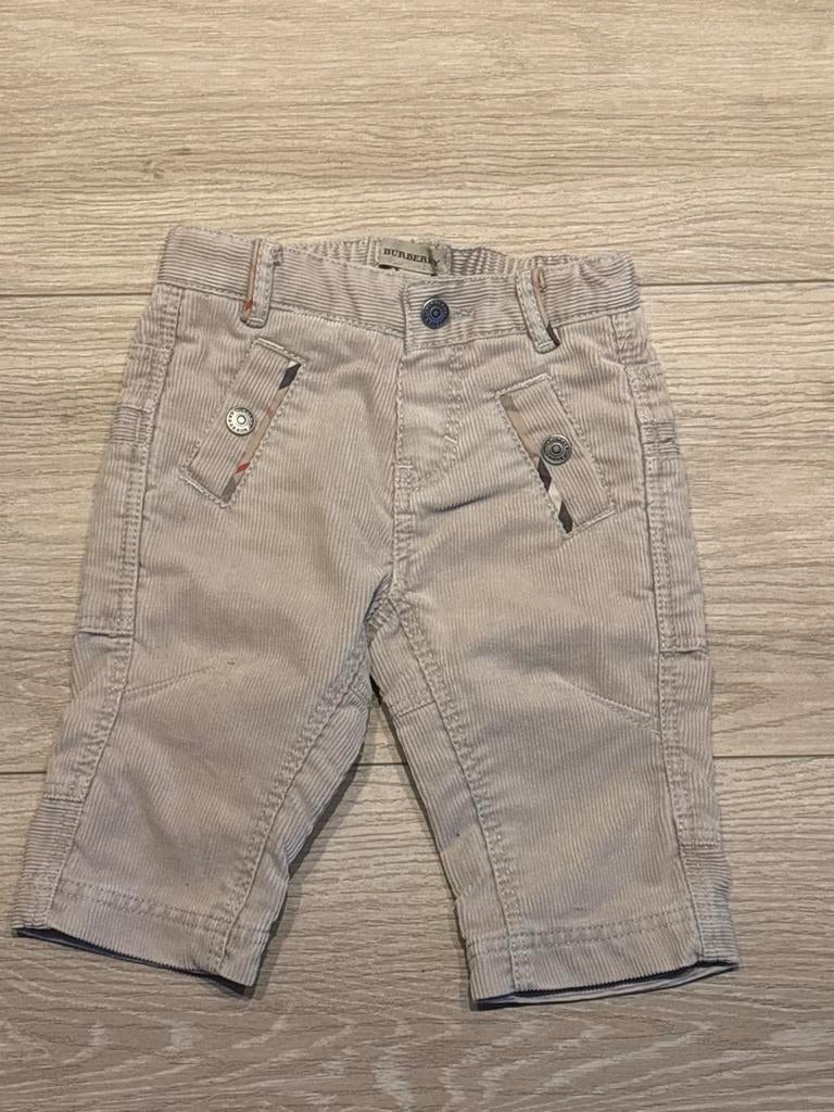 Burberry broekje - 6 maanden, Kinderen en Baby's, Ophalen of Verzenden, Zo goed als nieuw, Jongetje of Meisje