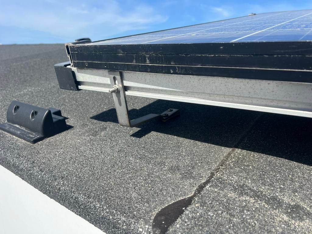 Kyocera zonnepanelen set met omvormer en regelaar, 200 wattpiek of meer, Ophalen of Verzenden, Zo goed als nieuw, Compleet systeem