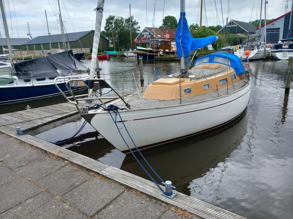 Klassiek zeilboot Vindö 32, Watersport en Boten, Kajuitzeilboten en Zeiljachten, Ophalen, Gebruikt, Diesel, Tourjacht of Cruiser