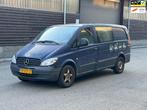 Mercedes-Benz Vito 109 CDI 320 Lang DUBBELE CABINE / VERSNEL, Gebruikt, Blauw, Bedrijf, Euro 4