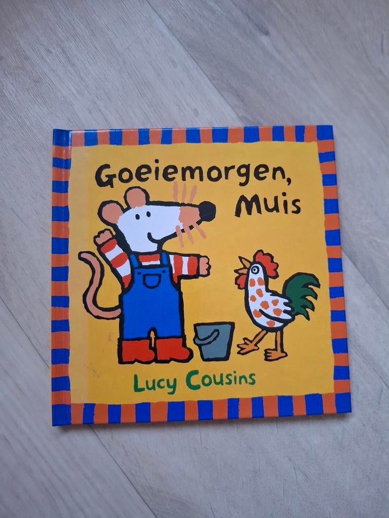 Boekje Goeiemorgen Muis- Lucy Cousins, Ophalen of Verzenden, Zo goed als nieuw