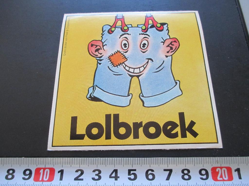 sticker gein strip lolbroek - peek & cloppenburg P&C, Ophalen, Zo goed als nieuw