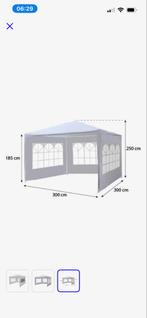Partytent 3x3m - Ideaal voor elk feest of evenement, Partytent, Minder dan 4 meter, Nieuw, 2 meter of meer