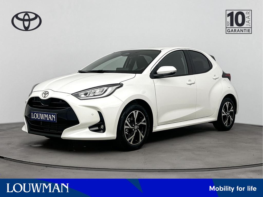 Toyota Yaris 1.5 Hybrid 115 Dynamic (bj 2025, automaat), 12 maanden, Wit, Hybride Elektrisch/Benzine, 3 cilinders
