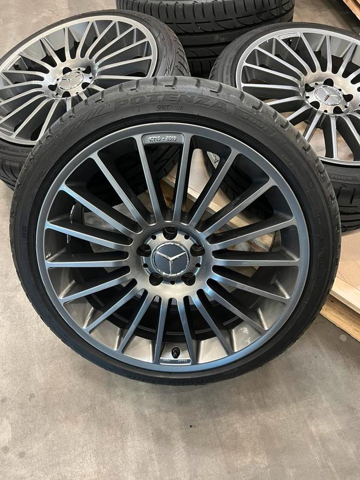 19inch Keskin velgen 5x112 Mercedes, Auto-onderdelen, Banden en Velgen, Velg(en), Zomerbanden, 19 inch, 235 mm, Ophalen of Verzenden