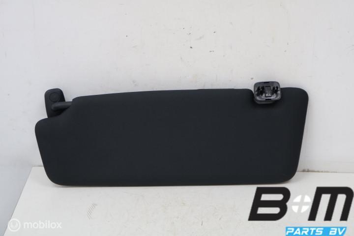 Zwarte zonneklep rechts Audi A3 8P 8P0857552A, Gebruikt