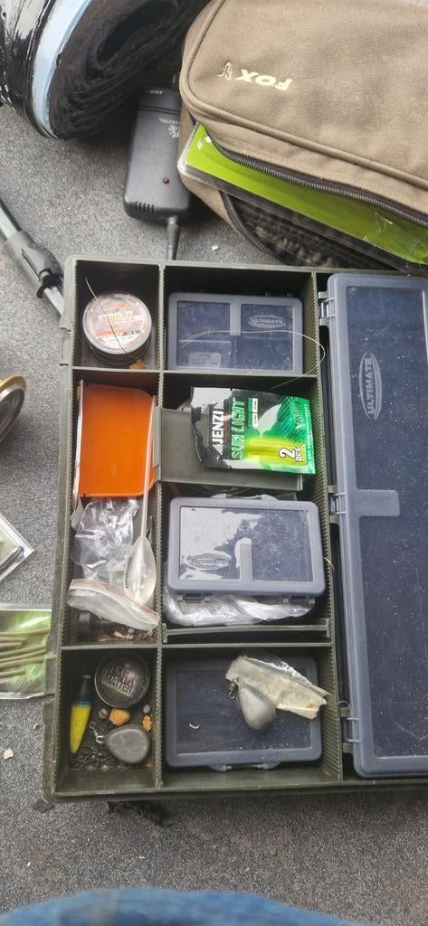 Karpervismateriaal lood, onderlijn haken  en dozen, Ophalen of Verzenden, Nieuw, Overige typen