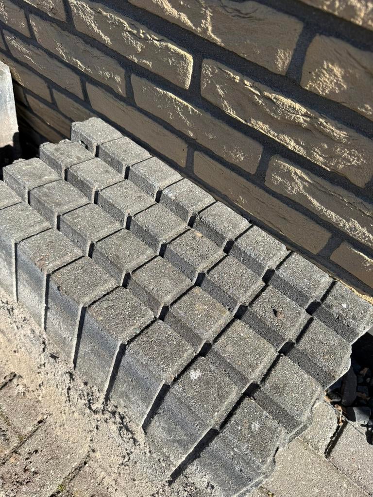 21 hele palisades 50x 35 ideaal voor aanleg van borders, Tuin en Terras, Ophalen, Gebruikt, Overige typen, Minder dan 5 m²