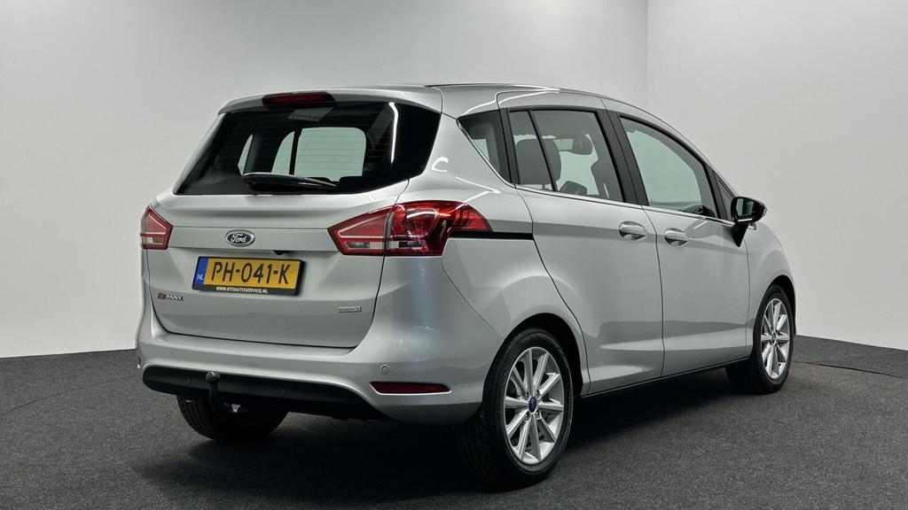 Ford B-Max 1.0 EcoBoost Titanium NAVI TREKHAAK LM ECC CRUISE, Auto's, Voorwielaandrijving, Gebruikt, Lichtsensor, Origineel Nederlands