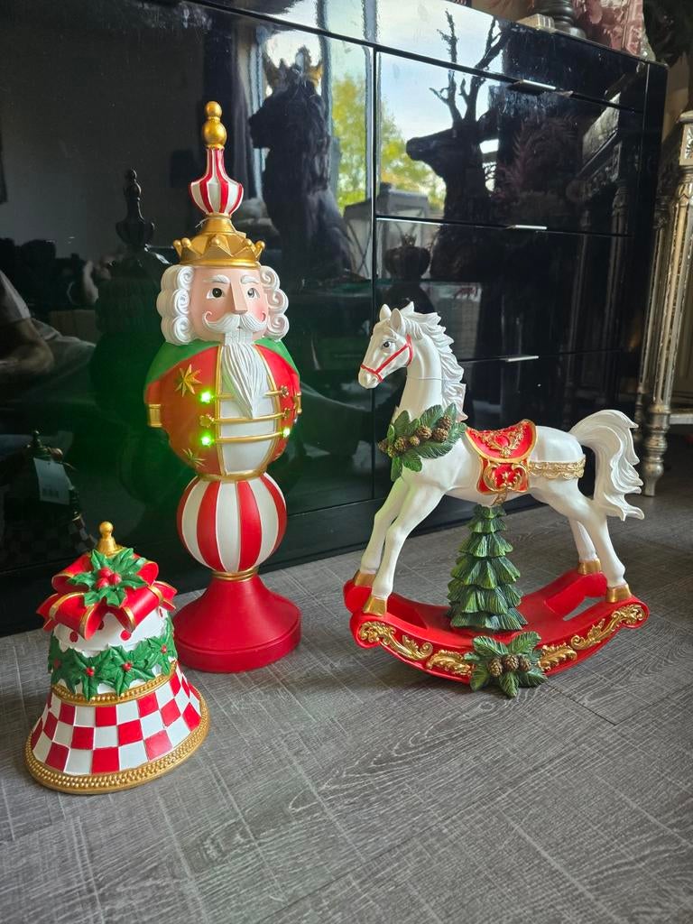 Kerst beelden, Ophalen of Verzenden, Zo goed als nieuw, Dier