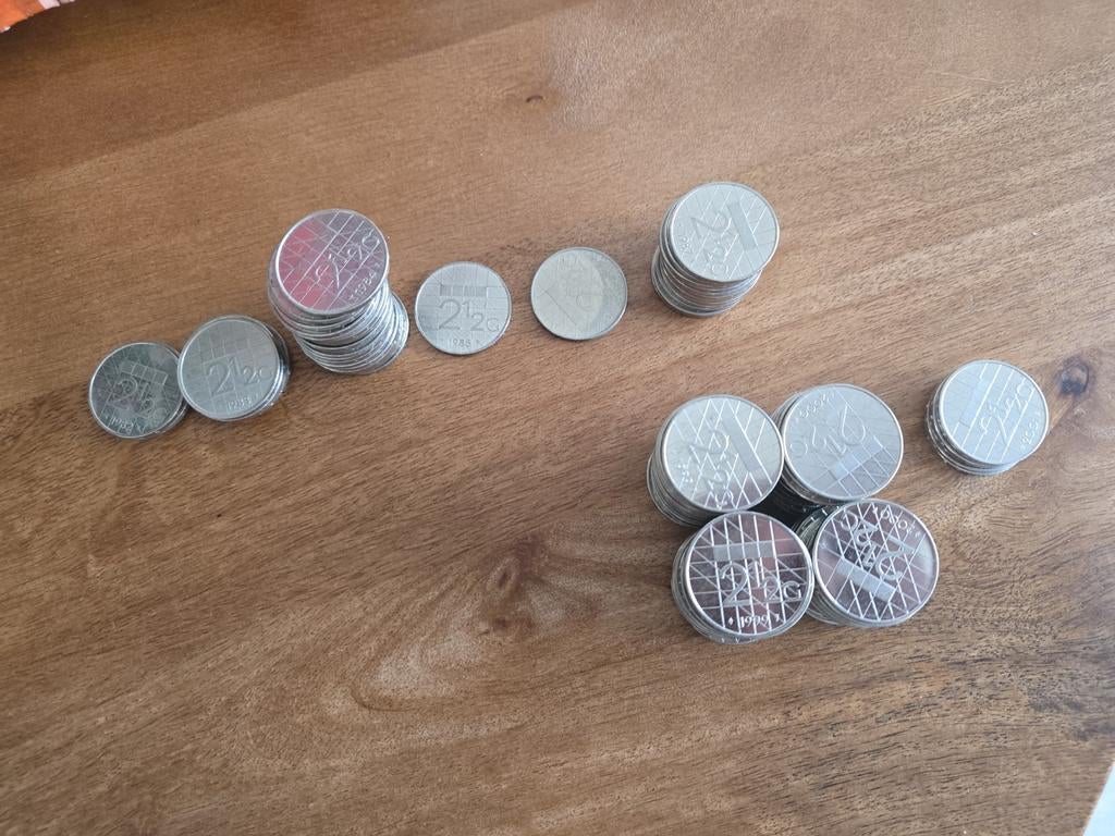 Nederlandse 2.5 gulden munt, Postzegels en Munten, Munten | Nederland, Ophalen of Verzenden, Koningin Beatrix