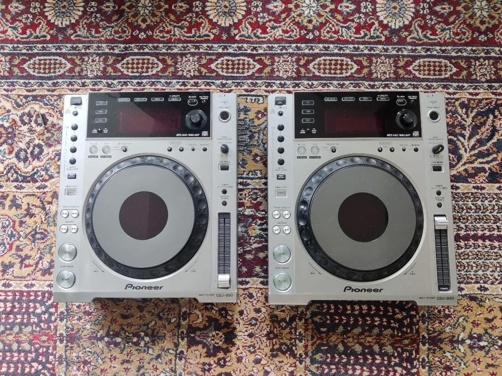 Pioneer CDJ-850 (2 stuks, klein defect), Ophalen of Verzenden, Gebruikt, Draaitafel, Pioneer