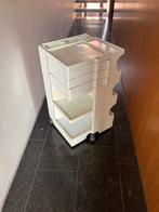 Boby Trolley, Joe Colombo, Ophalen, Gebruikt, 50 tot 100 cm, 3 of 4 laden