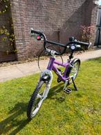 Woom 3 kinderfiets paars 16 inch, Ophalen, Gebruikt, 16 tot 20 inch