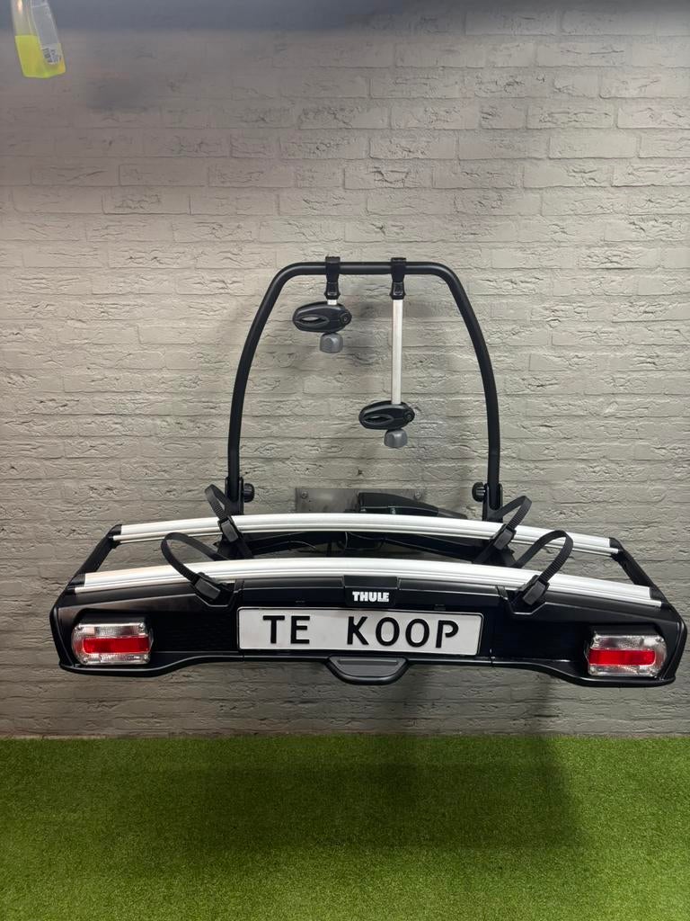 ✅ ZEER NETTE THULE 918XT(elek)fietsen60kg/kantelbr/klik&go, Auto diversen, Fietsendragers, Ophalen, Elektrische fiets, Zo goed als nieuw