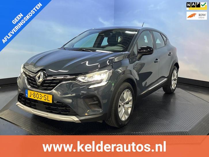 Renault Captur 1.0 TCe 100 Zen, Auto's, Renault, Bedrijf, Te koop, Captur, ABS, Airbags, Airconditioning, Bluetooth, Boordcomputer