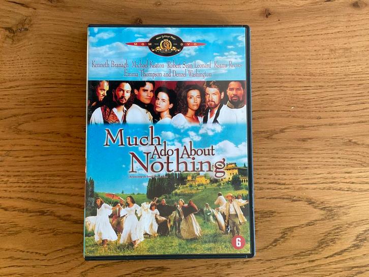 12). Much Ado About Nothing DVD - Shakespeare Romantiek., Cd's en Dvd's, Dvd's | Drama, Gebruikt, Historisch of Kostuumdrama, Vanaf 6 jaar