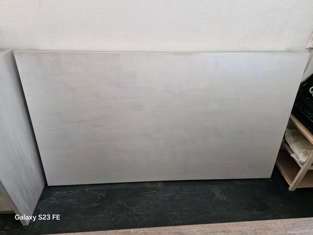 Eettafel met stoelen, Huis en Inrichting, Tafels | Eettafels, Ophalen, Gebruikt, Overige materialen, 50 tot 100 cm