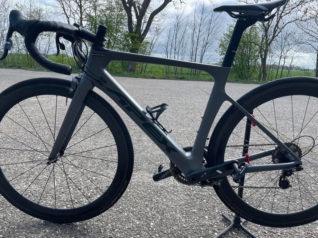 Apex Flare maat 48, zeer lichte en nette racefiets, Fietsen en Brommers, Fietsen | Racefietsen, 28 inch, Carbon, Minder dan 49 cm