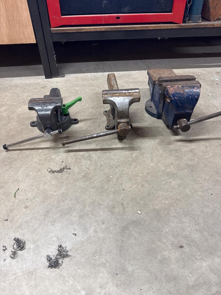 Bankschroef, Ophalen, Gebruikt, Minder dan 70 cm, Bankschroef