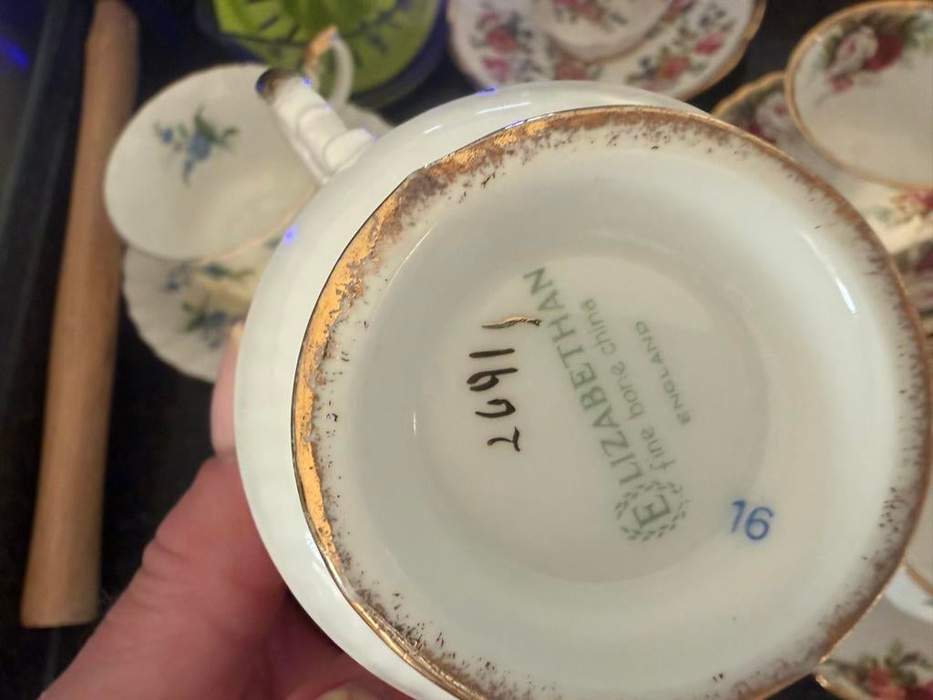 Diverse Engelse kop en schotels - Verschillende merken, Antiek en Kunst, Antiek | Porselein, Ophalen