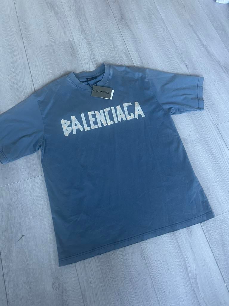 Balenciaga t-shirt, Kleding | Heren, T-shirts, Ophalen of Verzenden, Zo goed als nieuw, Zwart