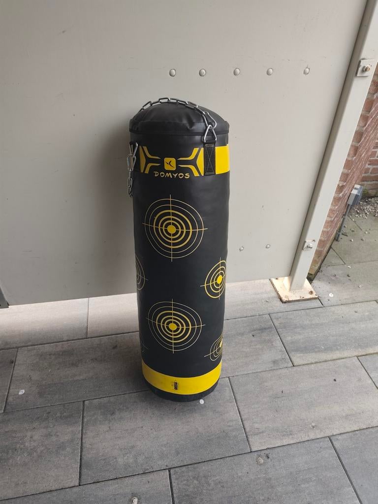 Domyos Bokszak 120cm - Ideaal voor training, Ophalen of Verzenden, Gebruikt, Bokszak