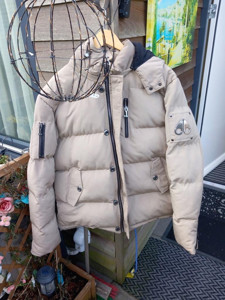 Winter jas, Kleding | Heren, Jassen | Winter, Ophalen of Verzenden, Gedragen, Maat 56/58 (XL), Beige