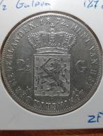 2 1/2 gulden 1872, Postzegels en Munten, Munten | Nederland, Koning Willem III, Zilver, Ophalen of Verzenden, Losse munt