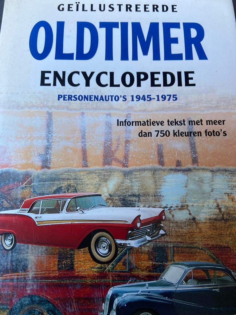 Geïllustreerde Oldtimer Encyclopedie Personenauto's 1945-197, Ophalen of Verzenden, Gelezen, Algemeen