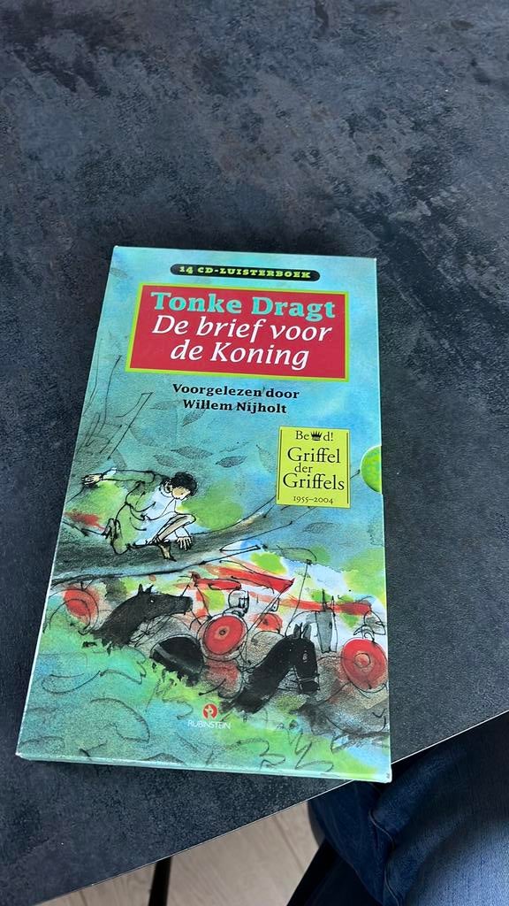 Tonke Dragt. De brief voor de koning.Willem Nijholt. 14 cd, Ophalen of Verzenden