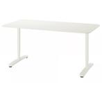 IKEA Bekant bureau onderstel 160x80 cm, Ophalen, Overige typen, Spaanplaat of MDF, IKEA