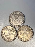 Duitsland Lot 3 x 2 Mark met swastika - zilver, Ophalen of Verzenden, Duitsland, Setje, Zilver