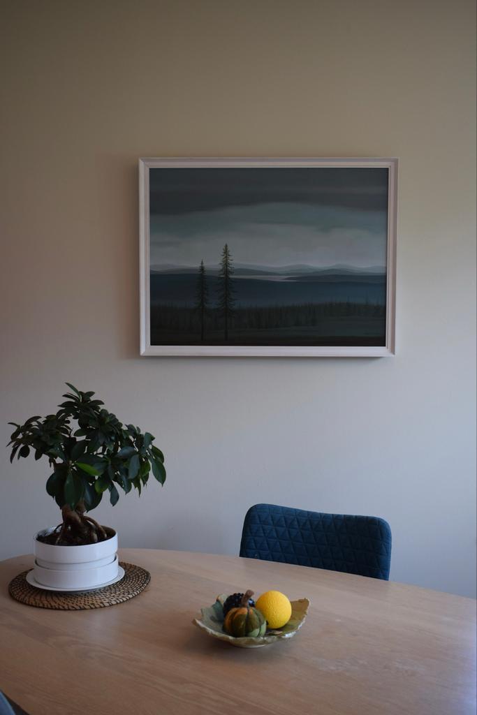 Schilderij Zweden - Miriam Fleuren (1990), Antiek en Kunst, Kunst | Schilderijen | Klassiek, Ophalen