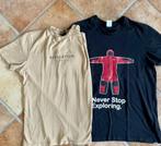 2 x T-shirt: The North Face , Revelation M/L  zwart en zand, The North Face, Maat 48/50 (M), Ophalen of Verzenden, Zo goed als nieuw