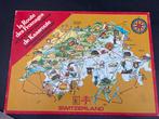 Kaasroute Zwitserland Bordspel, Hobby en Vrije tijd, Ophalen, Gebruikt
