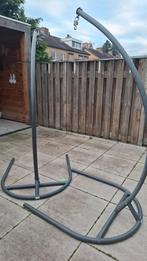 2 Hangstoel met frame en kussens, Ophalen, Gebruikt, Metaal