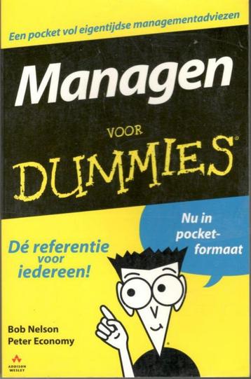 Managen voor Dummies / isbn 9789043008501. beschikbaar voor biedingen
