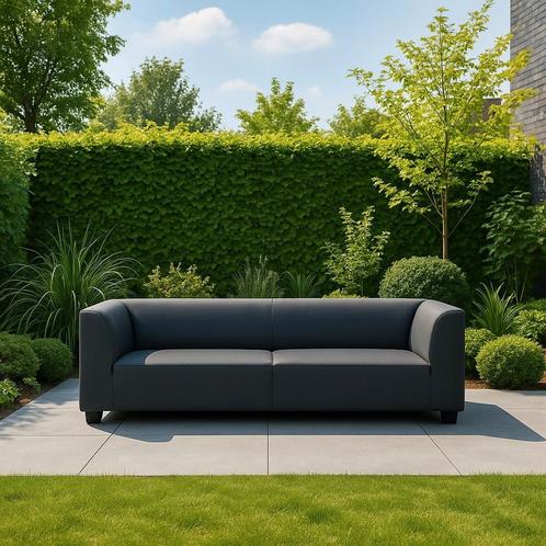 Vtwonen Hollandia tuinbank grijs, Tuin en Terras, Tuinsets en Loungesets, Zo goed als nieuw, Kunststof, Ophalen