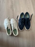 Zomergympen Marco Polo blauw en wit 41, Wit, Ophalen of Verzenden, Marc O'Polo, Sneakers of Gympen