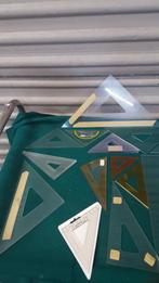 driehoek linialen 25 stuks, Ophalen of Verzenden, 'T Olde Gre-j, Info@toldegrej.nl, Endepoelstraat 20f Didam