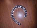 Mooie herenarmband 23 cm, Sieraden, Tassen en Uiterlijk, Armbanden, Ophalen of Verzenden, Gebruikt, Zilver, Zilver