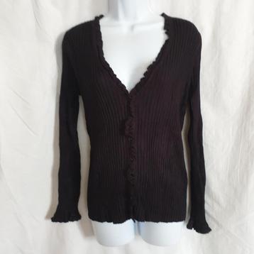 Mooi zwart dames vest. mt XL. Merk Zoso beschikbaar voor biedingen