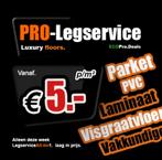 Laminaat leggen legger leggers PVC visgraat 3,99 m2 utrecht, Ophalen of Verzenden, Nieuw, Laminaat