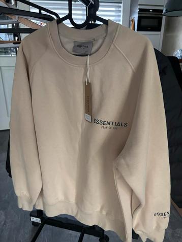 Essentials Trui - Beige - Maat S beschikbaar voor biedingen